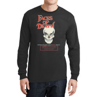 Faces Of Death   Cover Art（1978）☆vhsgasm Vid Long Sleeve Shirts | Artistshot