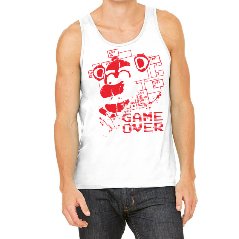 Five Nights At Freddy's Pizzeria Game Over Tank Top | Artistshot