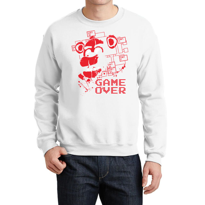 Five Nights At Freddy's Pizzeria Game Over Crewneck Sweatshirt | Artistshot