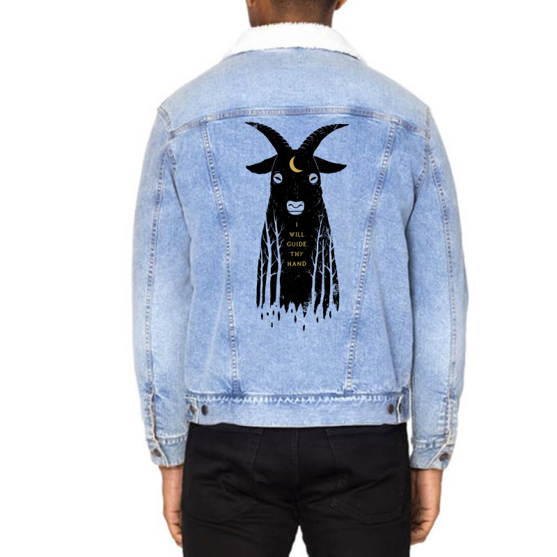 Guide Thy Hand Unisex Sherpa-lined Denim Jacket | Artistshot