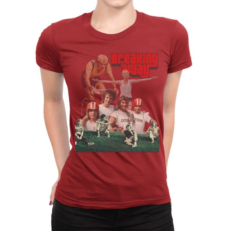 Breaking Away Ladies Fitted T-Shirt by yankeucsirke3 | Artistshot