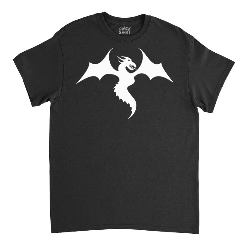 White Dragon King Classic T-shirt by usserylutmanv | Artistshot