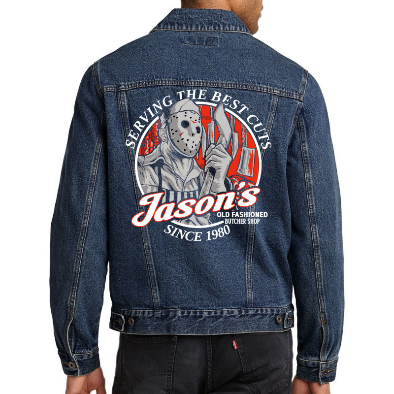 Jason's Butcher Shop Men Denim Jacket | Artistshot