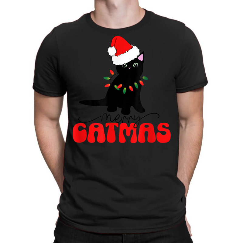 Christmas Cat Merry Catmas Cute Christmas T-shirt | Artistshot