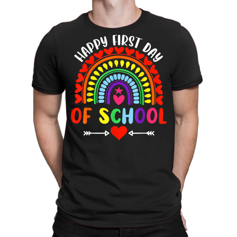 Happy First Day Of School T-shirt | Artistshot