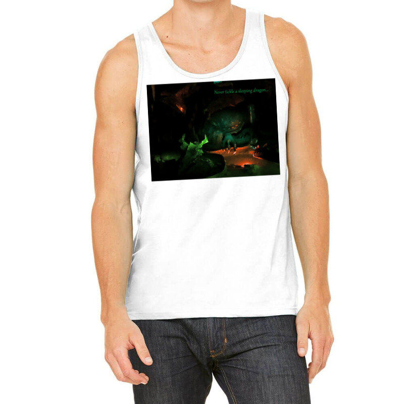 Never Tickle A Sleeping Dragon Tank Top by mallekquider1 | Artistshot