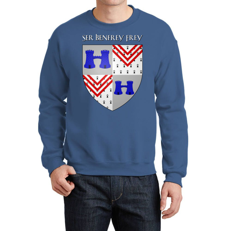 Ser Benfrey Frey Coat Of Arms Heraldry Sigil   A S Crewneck Sweatshirt | Artistshot