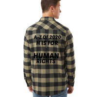 Human Rights Flannel Shirt | Artistshot