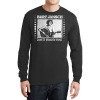 Bert Jansch  Retro Style Folk Music Design Long Sleeve Shirts | Artistshot