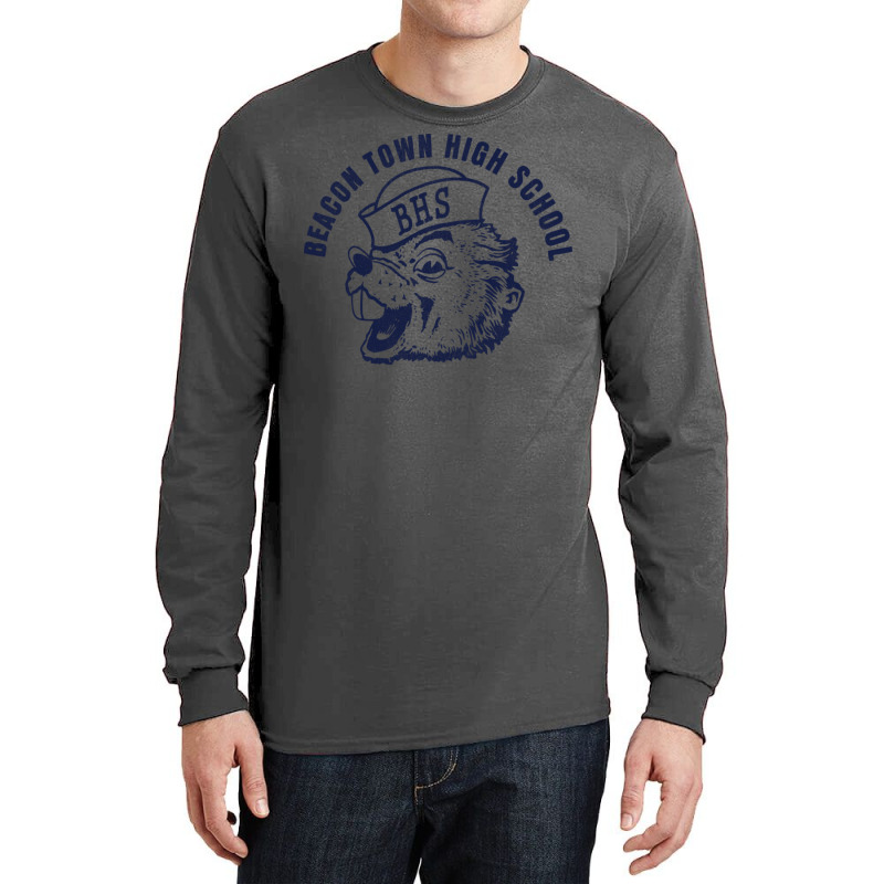 Beacon Town High School Beavers Long Sleeve Shirts by xaqaniportv | Artistshot