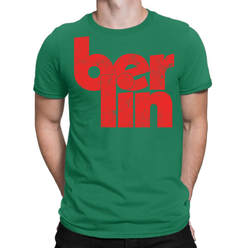 Berlin  Retro Typography Design T-shirt | Artistshot