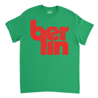 Berlin  Retro Typography Design Classic T-shirt | Artistshot