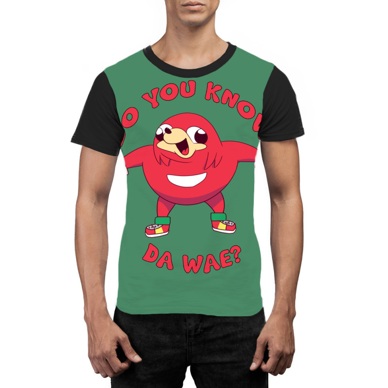 Ugandan Knuckles Do You Know Da Wae Graphic T-shirt by tshiart | Artistshot