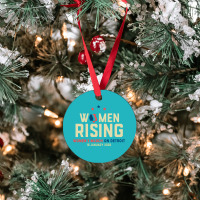 Women's Rising   Women's March On Detroit Ornament | Artistshot