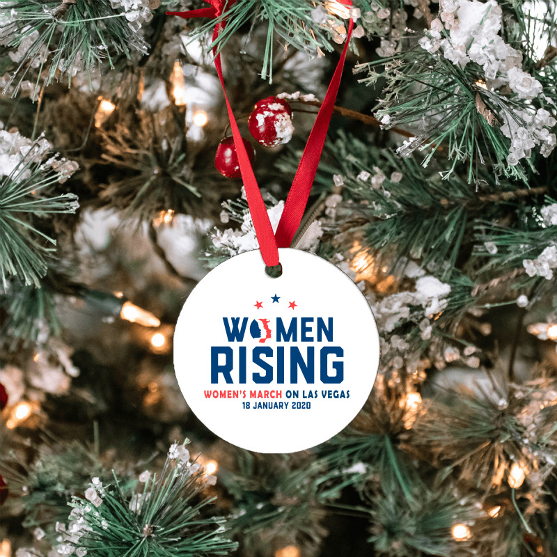 Women's Rising   Women's March On Las Vegas 2 Ornament | Artistshot