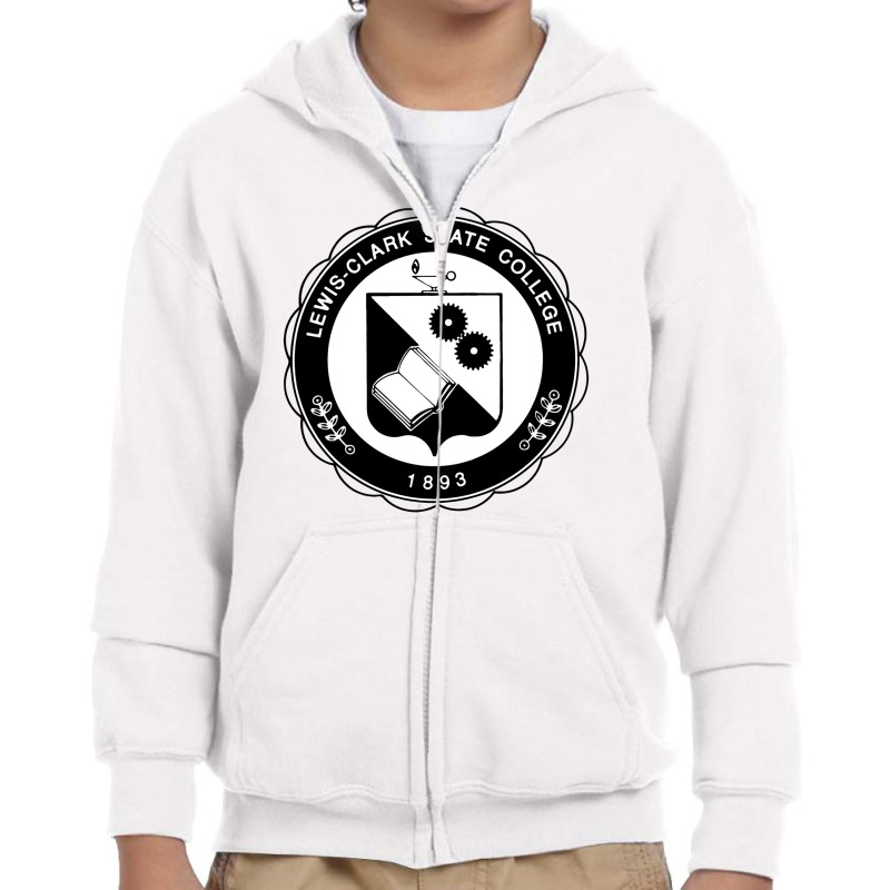 Lewis Clark State College Youth Zipper Hoodie by UniCollege | Artistshot