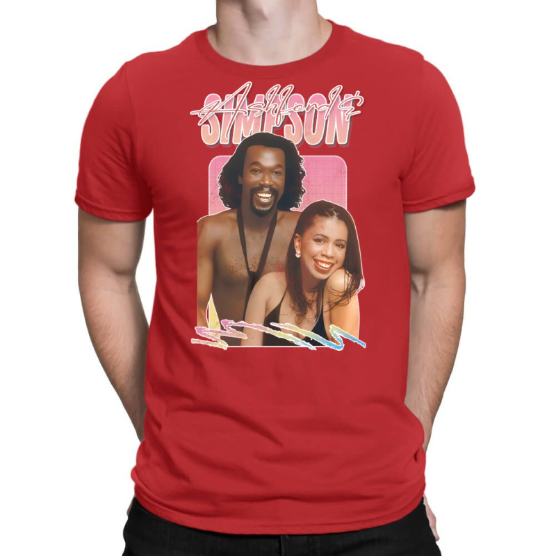 Ashford & Simpson  80s Retro Soul Fan Design T-shirt | Artistshot