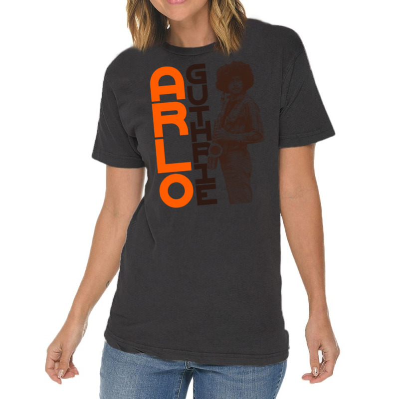 Arlo Guthrie On The Sax Vintage T-shirt | Artistshot