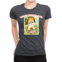 Arm The Working Class  Retro Cute Meme Pupper Ladies Fitted T-shirt | Artistshot