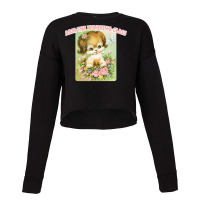 Arm The Working Class  Retro Cute Meme Pupper Cropped Sweater | Artistshot