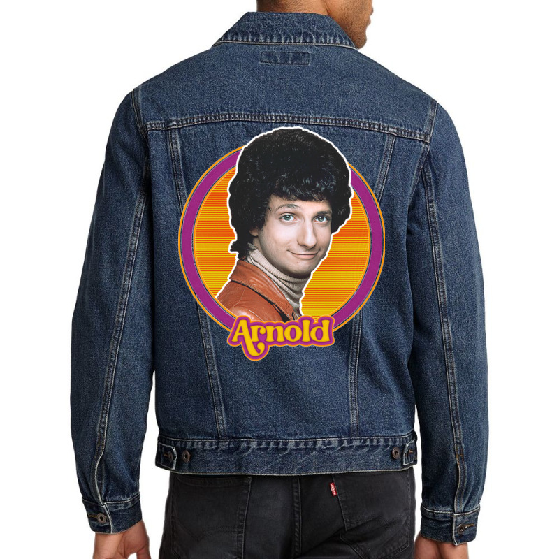 Arnold Horshack  Retro 70s Fan Design Men Denim Jacket | Artistshot