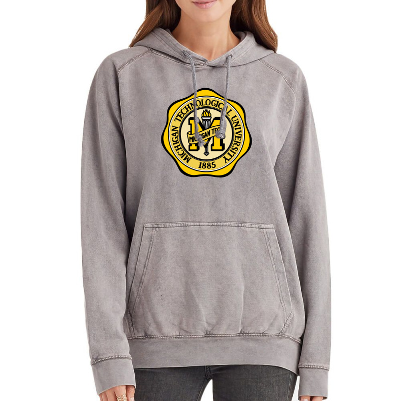 Michigan Technological University Vintage Hoodie | Artistshot