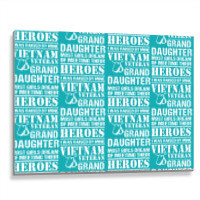 Vietnam Veteran Granddaughter Metal Print Horizontal | Artistshot