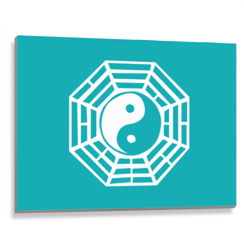 I Ching Ying And Yang Metal Print Horizontal | Artistshot