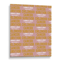 Never Underestimate The Strength Of A Childhood Cancer Warrior Metal Print Vertical | Artistshot