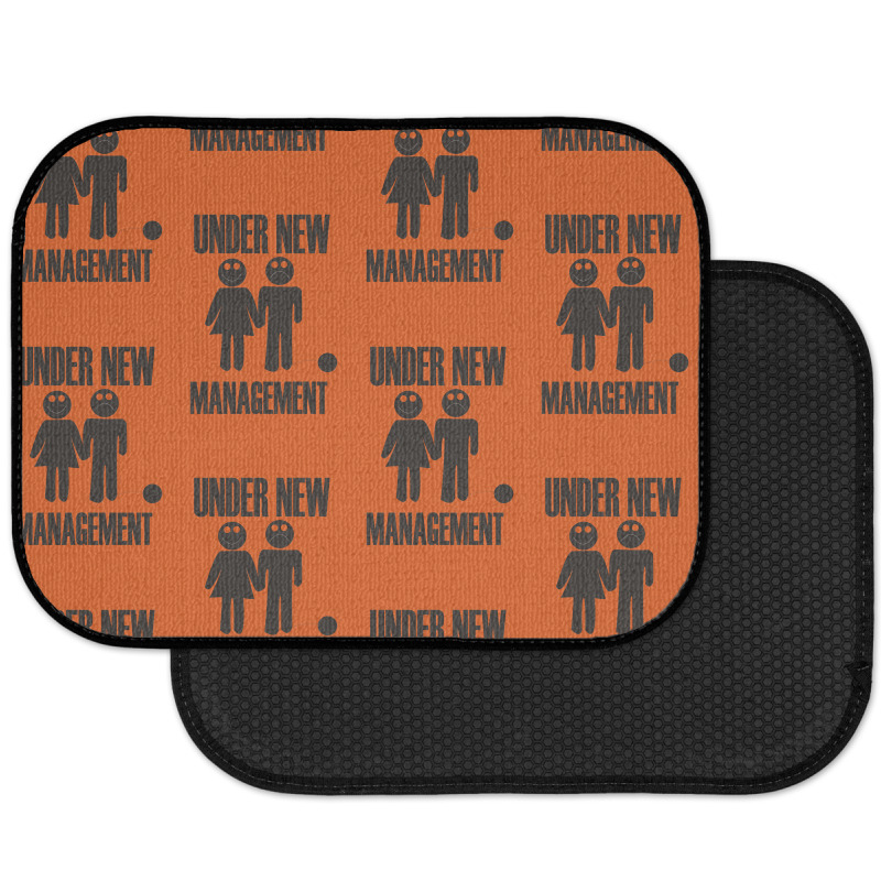 Under New Management Stag Night Wedding Mens Rear Car Mat | Artistshot