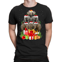 Elephant Christmas Tree Merry Xmas Elephant T-shirt | Artistshot