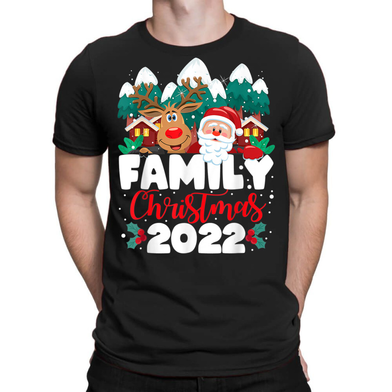 Family Christmas 2022 Xmas Lights Matching Pajama T-shirt | Artistshot