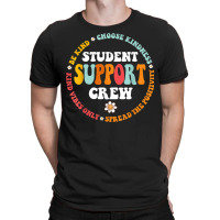 Student Support Crew School Counselor Student Serv T-shirt | Artistshot