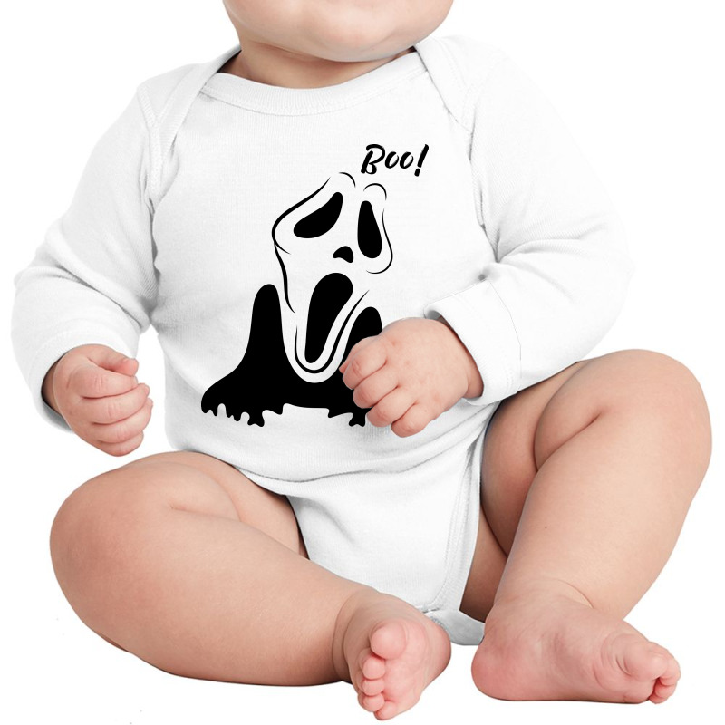 Boo Long Sleeve Baby Bodysuit by Charisma | Artistshot