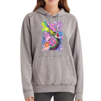 Flying Cranes Quote Vintage Hoodie | Artistshot