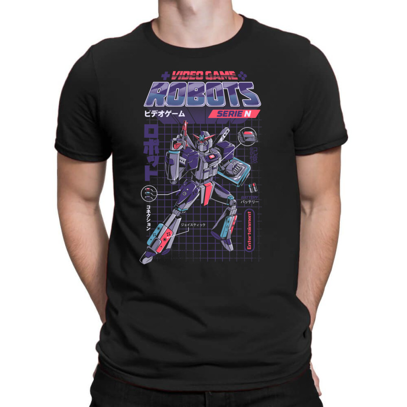 Video Game Robot Model N T-shirt | Artistshot