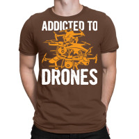 Quadcopter Quote For A Quadcopter Pilot Blue T-shirt | Artistshot