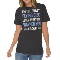 Funny Crazy Lover Flying Disc Cool Vintage T-shirt | Artistshot