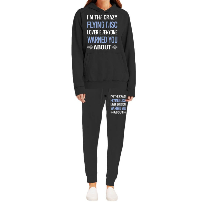 Funny Crazy Lover Flying Disc Cool Hoodie & Jogger Set | Artistshot