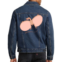 Pterosaur Funny Men Denim Jacket | Artistshot