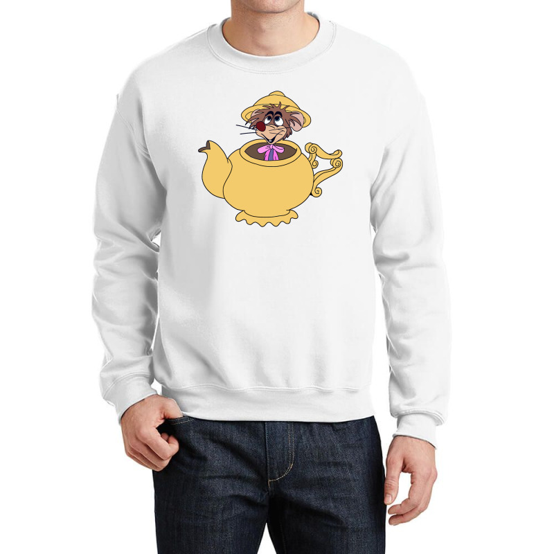 Dormouse In A Teapot Crewneck Sweatshirt | Artistshot