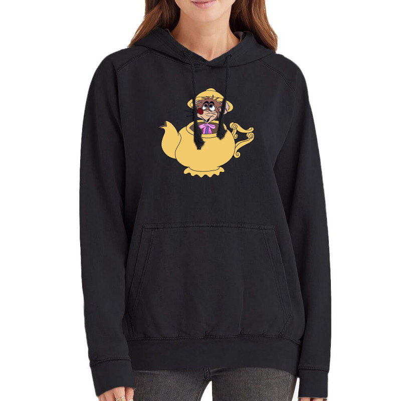 Dormouse In A Teapot Vintage Hoodie | Artistshot