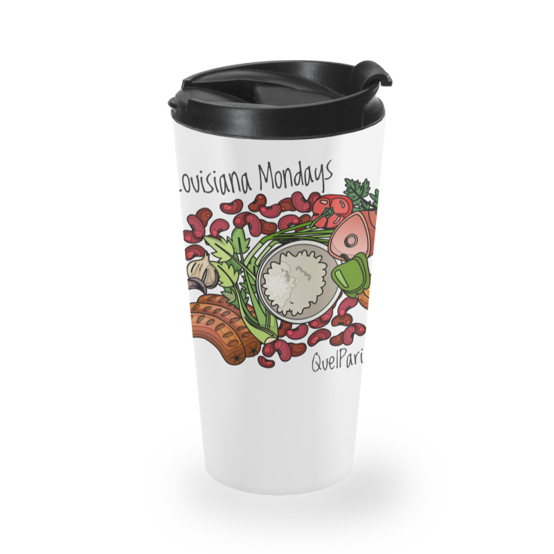 Louisiana Mondays Mean Red Beans And Rice Girl Travel Mug | Artistshot