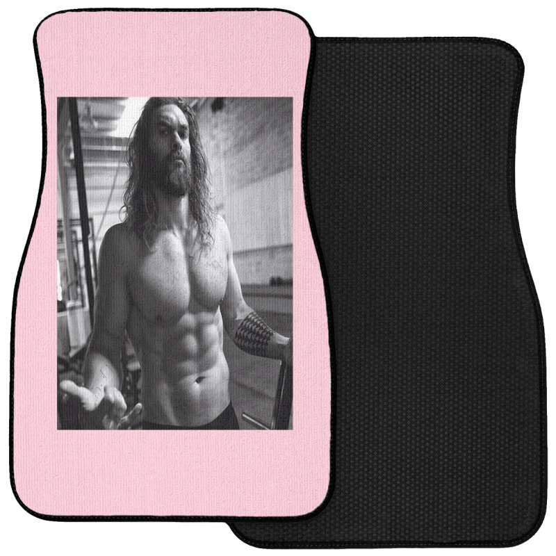 Jason Momoa Shirtless Front Car Mat | Artistshot