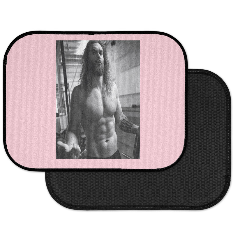 Jason Momoa Shirtless Rear Car Mat | Artistshot