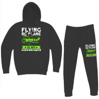 Flying Rc Plane Is My Superpower Model Airplane Lo Hoodie & Jogger Set | Artistshot