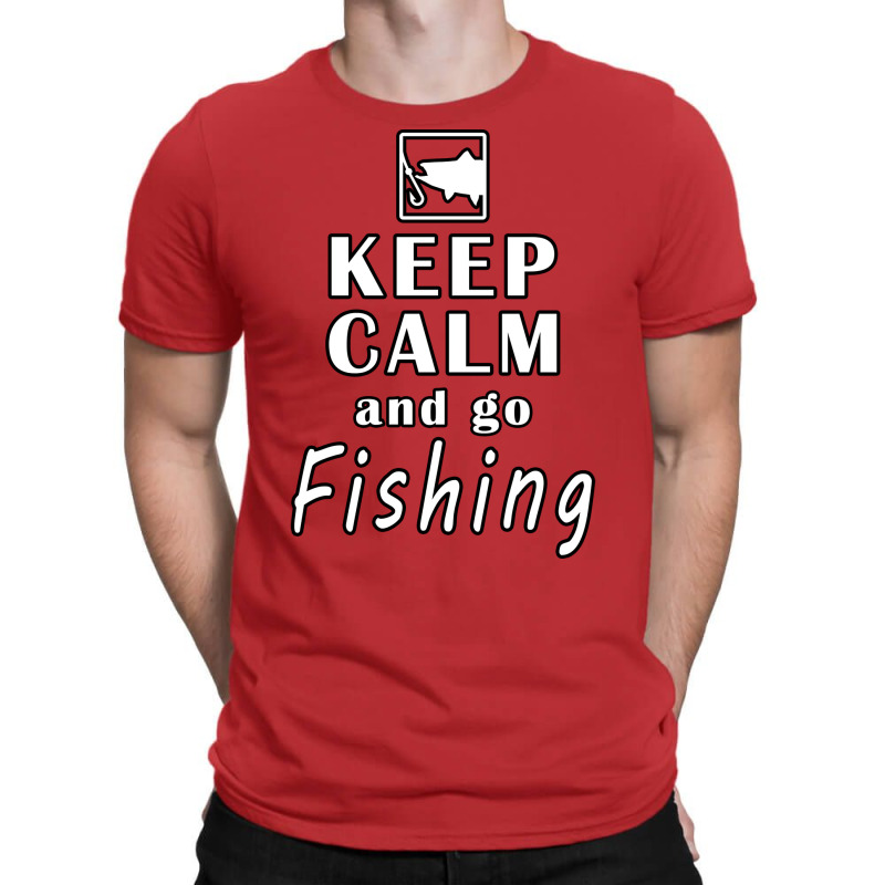 Keep Calm And Go Fishing Nature T-Shirt by racidaniritx | Artistshot