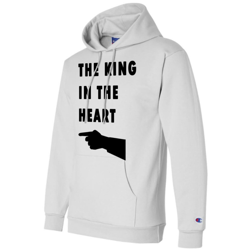 The King In The Heart Champion Hoodie by harpegrugerq | Artistshot