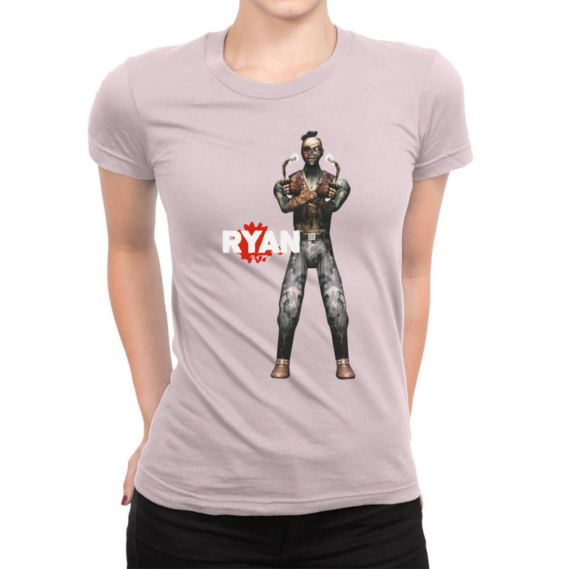 Ryan From The House The Dead Ladies Fitted T-Shirt by habiflehenyd | Artistshot