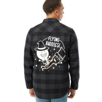 Flying Buddies Nostalgia Flannel Shirt | Artistshot